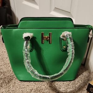 Green Women's Tote Handbag